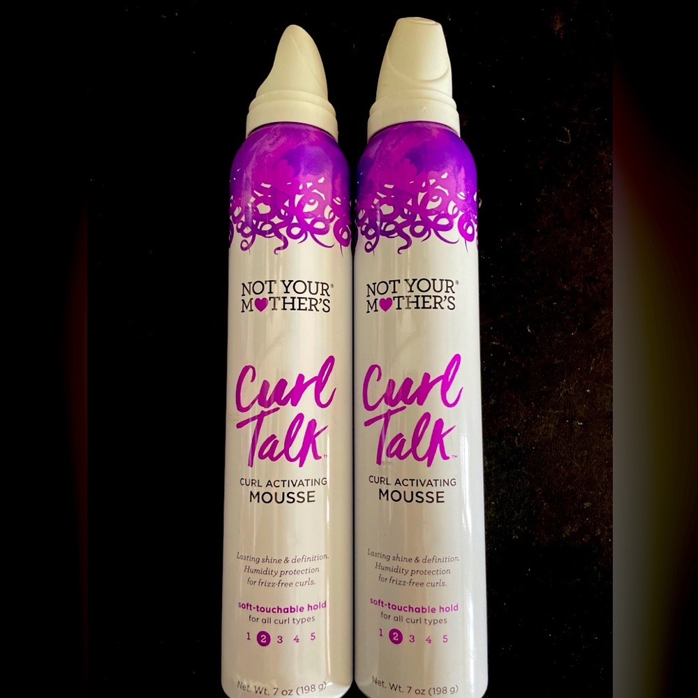 Not your Mothers Curl Talk Mousse 2 Pack